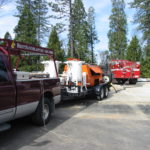 Fire restoration sandblasting for Cal Fire in California 4
