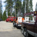 Fire restoration sandblasting for Cal Fire in California 7