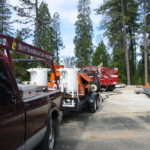 Fire restoration sandblasting for Cal Fire in California 8