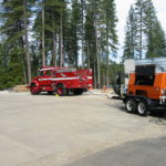 Fire restoration sandblasting for Cal Fire in California 9