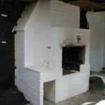 Masonry sandblasting in Fair Oaks California - Interior brick fireplace