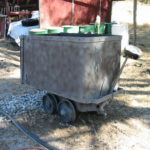 Mining cart sandblasting in Auburn CA 8