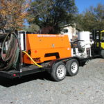 Our mobile sandblasting rig comes to your project location 2