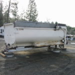 Truck transfer box sandblasting in Grass Valley CA 1