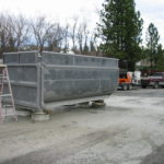 Truck transfer box sandblasting in Grass Valley CA 18