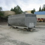 Truck transfer box sandblasting in Grass Valley California 19