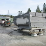 Truck transfer box sandblasting in Grass Valley CA 5