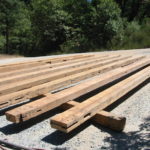Wood beam sandblasting in Auburn California 10