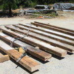Wood beam sandblasting in Auburn California 9