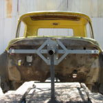 Automotive sandblasting in Oroville California - Sandblasted Truck Cab