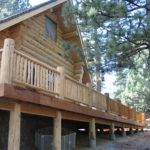 Log home sandblasting in Lake Tahoe California 18