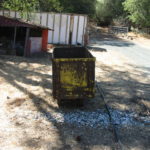 Mining cart sandblasting in Auburn CA 2
