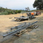 Structural steel sandblasting in Roseville California 4