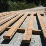 Wood beam sandblasting in Auburn California 11