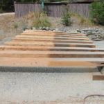 Wood beam sandblasting in Auburn California 4