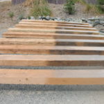 Wood beam sandblasting in Auburn California 5